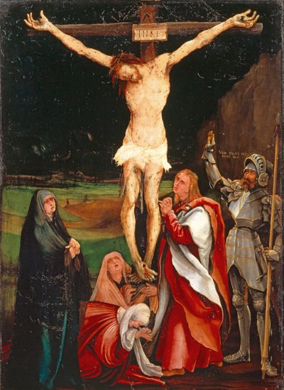 Crucifixión de Matthias Grünewald